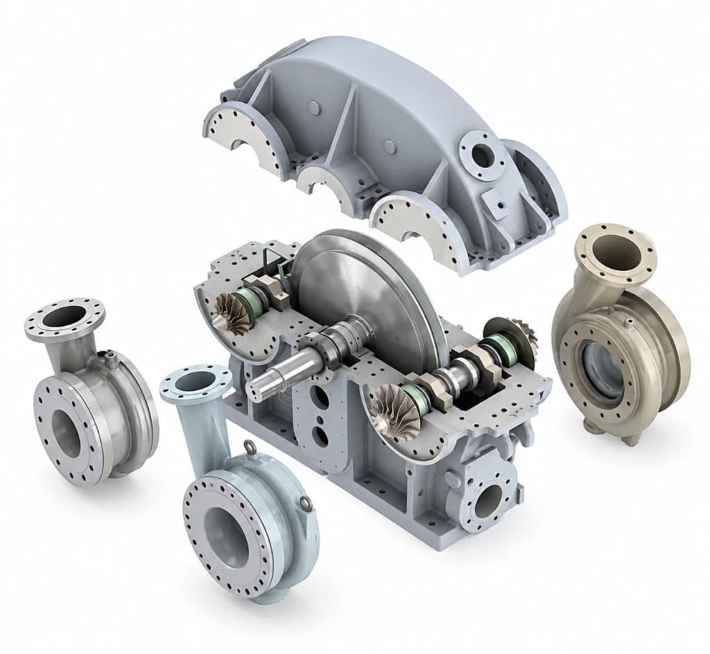 Centrifugal compressors